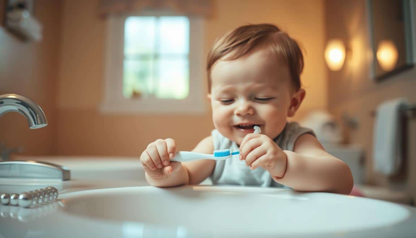 Baby weint beim Zähneputzen – Was hilft?