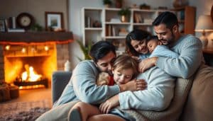Bonding – Kuscheln mit der Familie