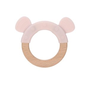 Lässig Greif-Ring Holz/Silicone Mouse